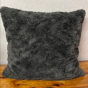 COPY - Gray Koolaburra Faux Fur Throw Pillow